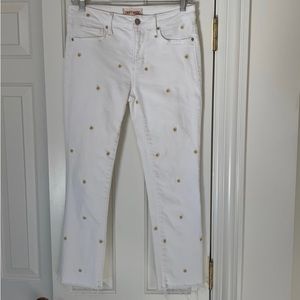 NWT DRIFTWOOD Daisy Embroidered Jeans